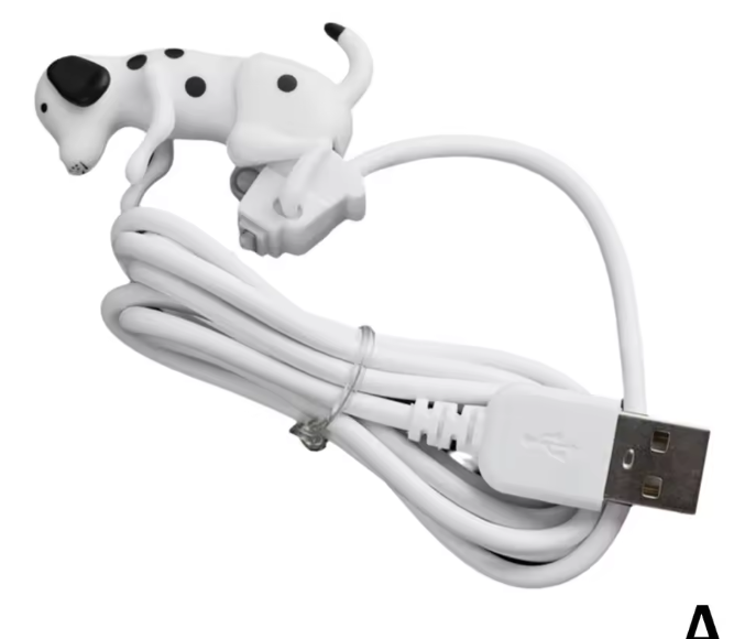 Cargador Perro con Movimiento y Carga Rápida